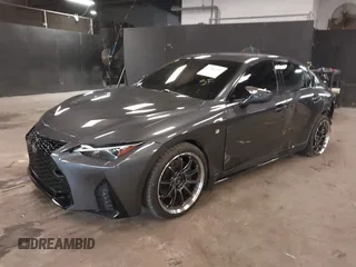 2022 Lexus IS 350 F Sport with VIN JTHGZ1E28N5023281, listed as a IAAI auction lot 41881141 with 29,040 mi miles and . Bid and sale history available at DreamBid. Image 2.