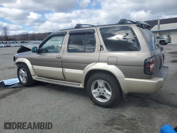 2001 Infiniti QX4 Luxury z VIN JNRDR07Y41W108932, wystawiony jako Copart lot #47440085 z przebiegiem 131 045 mil mil oraz Szkoda całkowita • Salvage title. Historia ofert i sprzedaży dostępna na DreamBid. Obrazek 2.