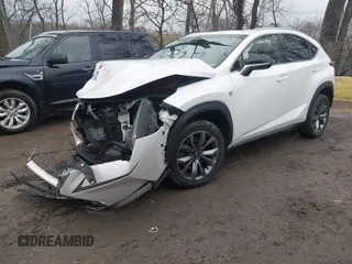 2015 Lexus NX 200t with VIN JTJYARBZ9F2003599, listed as a IAAI auction lot 41212327 with 119,137 mi miles and . Bid and sale history available at carsss.com. Image 2.