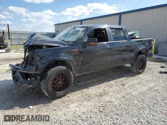2013 Ford F-150 XL with VIN 1FTFW1EF0DFA78633, listed as a Copart auction lot 44163625 with 0 mi miles and Salvage Title. Bid and sale history available at carsss.com. Image 1.