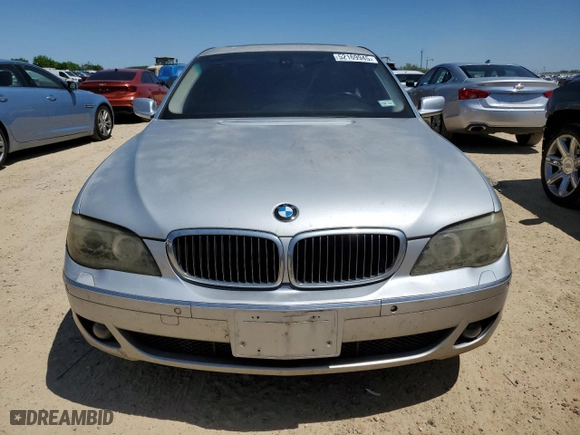2006 BMW 7 Series 750Li with VIN WBAHN83576DT36432, listed as a Copart auction lot 52169945 with 157,781 mi miles and Clean Title. Bid and sale history available at carsss.com. Image 5.