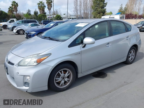 2011 Toyota Prius I with VIN JTDKN3DU8B5301761, listed as a IAAI auction lot 41916082 with 183,834 mi miles. Bid and sale history available at carsss.com. Image 17.