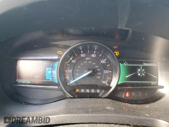 2018 Ford Explorer XLT with VIN 1FM5K8D89JGB25792, listed as a Copart auction lot 51788945 with 77,557 mi miles and Salvage Title. Bid and sale history available at carsss.com. Image 9.
