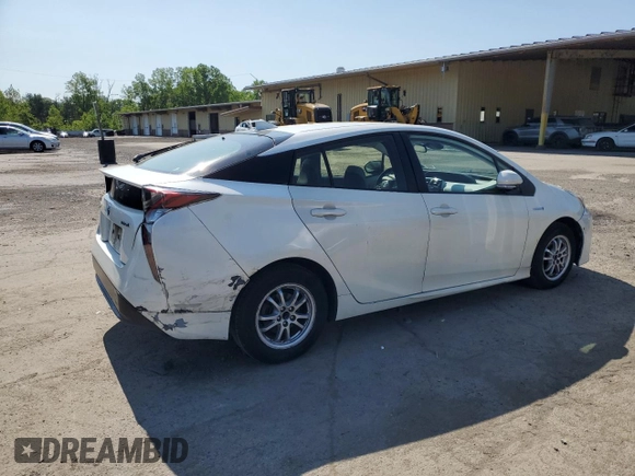 2017 Toyota Prius Two z VIN JTDKBRFU7H3542756, wystawiony jako Copart lot #59266405 z przebiegiem 373 493 mil mil oraz Czysty tytuł • Clean title. Historia ofert i sprzedaży dostępna na DreamBid. Obrazek 3.