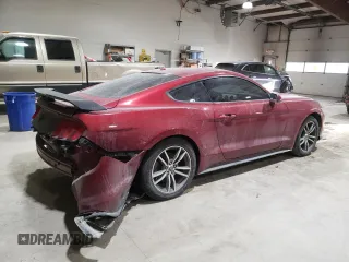 2017 Ford Mustang EcoBoost with VIN 1FA6P8THXH5320467, listed as a Copart auction lot 42279725 with 97,386 mi miles and Salvage Title. Bid and sale history available at DreamBid. Image 3.
