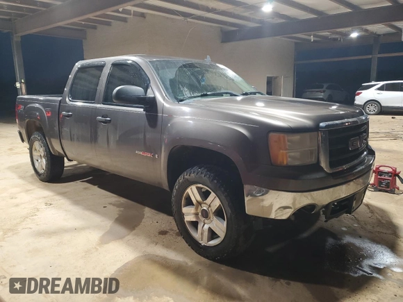 2007 GMC Sierra 1500 with VIN 2GTEK13Y771598951, listed as a Copart auction lot 42425705 with 260,348 mi miles and Salvage Title. Bid and sale history available at DreamBid. Image 4.
