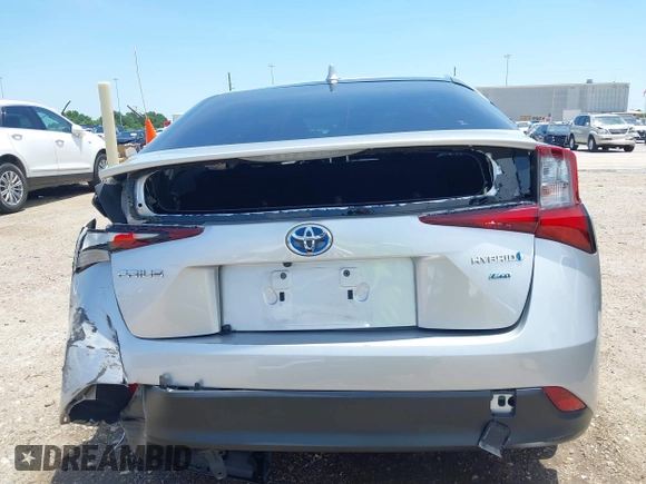 2022 Toyota Prius L Eco with VIN JTDKAMFU4N3170522, listed as a IAAI auction lot 42351817 with 90,561 mi miles and . Bid and sale history available at DreamBid. Image 16.
