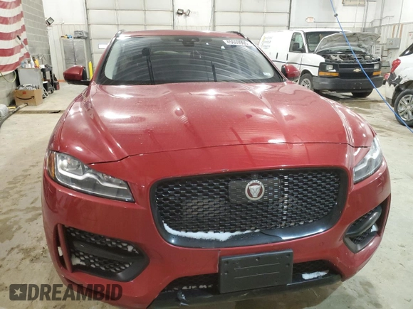 2017 Jaguar F-Pace 35t R-Sport with VIN SADCL2BV5HA490891, listed as a Copart auction lot 45609965 with 127,187 mi miles and Salvage title. Bid and sale history available at DreamBid. Image 5.