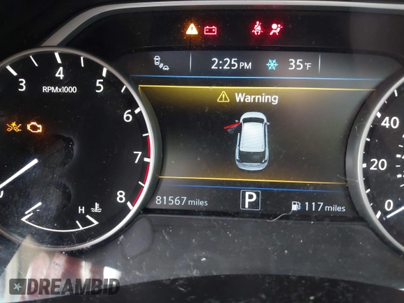 2017 Nissan Murano S with VIN 5N1AZ2MH6HN126489, listed as a IAAI auction lot 41559261 with 81,567 mi miles and . Bid and sale history available at DreamBid. Image 15.