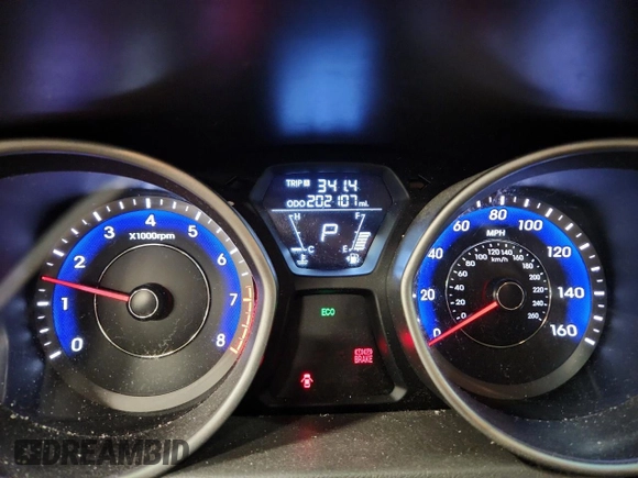 2012 Hyundai Elantra Limited с VIN KMHDH4AE1CU453001, выставлен на аукционе Copart как лот 59755855 с пробегом 202 107 миль миль и Чистый • Clean title. История ставок и продаж доступна на DreamBid. Изображение 9.