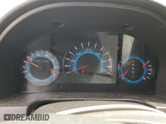 2012 Ford Fusion SEL with VIN 3FAHP0JA0CR386841, listed as a Copart auction lot 61587325 with 129,572 mi miles and Salvage title. Bid and sale history available at DreamBid. Image 9.