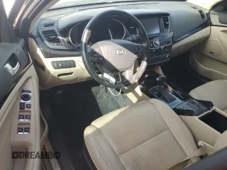 2015 Kia Cadenza Premium with VIN KNALN4D71F5181499, listed as a Copart auction lot 76159924 with 59,659 mi miles and Salvage Title. Bid and sale history available at carsss.com. Image 8.