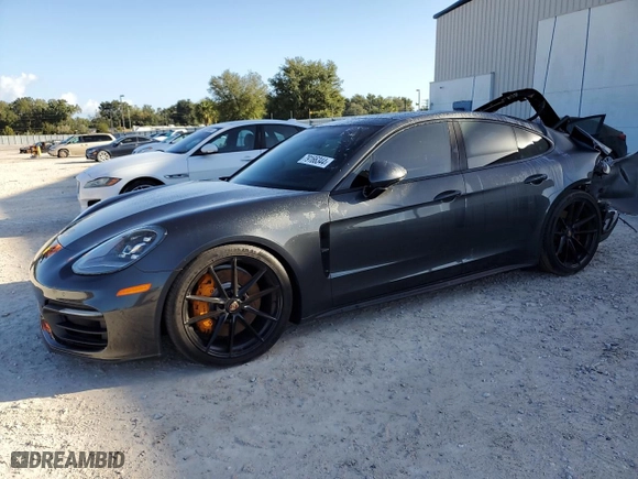 2021 Porsche Panamera with VIN WP0AJ2A76ML120026, listed as a Copart auction lot 79166344 with 71,176 mi miles and Salvage Title. Bid and sale history available at carsss.com. Image 1.