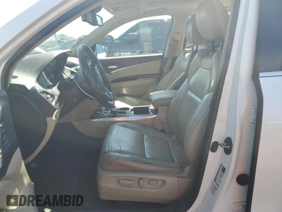 2015 Acura MDX Technology with VIN 5FRYD3H41FB004096, listed as a Copart auction lot 42956645 with 149,115 mi miles and Salvage Title. Bid and sale history available at DreamBid. Image 7.