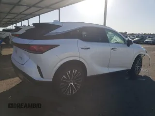 2024 Lexus RX with VIN 2T2BAMCA3RC077963, listed as a Copart auction lot 44000325 with 2,602 mi miles and Salvage Title. Bid and sale history available at carsss.com. Image 3.