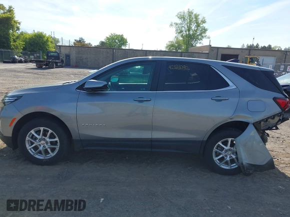 2024 Chevrolet Equinox LT with VIN 3GNAXUEG6RL355260, listed as a IAAI auction lot 42333090 with 9,270 mi miles and . Bid and sale history available at DreamBid. Image 14.
