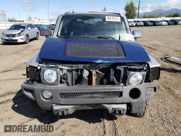 2006 Hummer H3 with VIN 5GTDN136168132745, listed as a Copart auction lot 66818484 with 0 mi miles and Salvage Title. Bid and sale history available at carsss.com. Image 5.