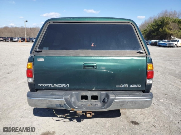 2001 Toyota Tundra Ltd with VIN 5TBBT48121S143396, listed as a Copart auction lot 50445605 with 227,608 mi miles and Clean Title. Bid and sale history available at carsss.com. Image 6.