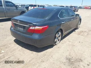 2010 Lexus LS 460 with VIN JTHBL5EF5A5101080, listed as a IAAI auction lot 42298809 with 126,985 mi miles and . Bid and sale history available at DreamBid. Image 4.