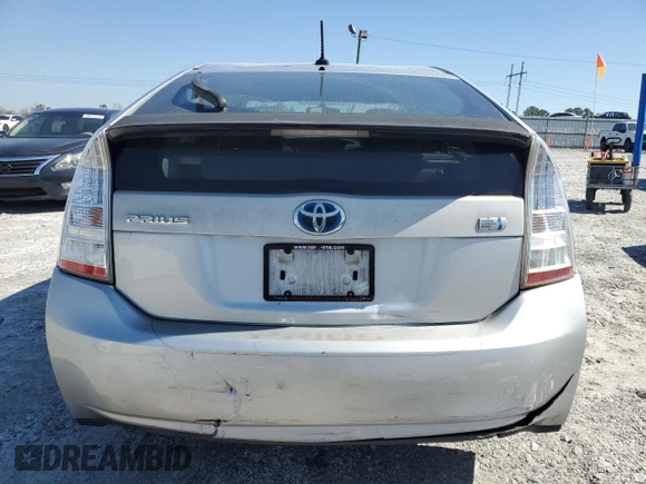2010 Toyota Prius II with VIN JTDKN3DU1A0025564, listed as a Copart auction lot 48337755 with 236,522 mi miles and Salvage Title. Bid and sale history available at DreamBid. Image 6.