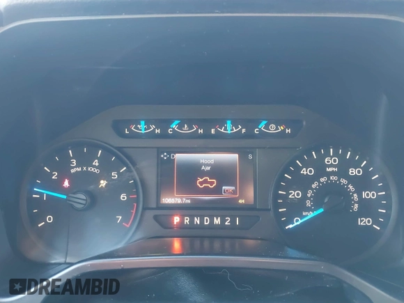 2016 Ford F-150 XLT with VIN 1FTEW1EF7GKE07318, listed as a IAAI auction lot 41316812 with 106,579 mi miles. Bid and sale history available at carsss.com. Image 7.