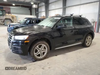 2018 Audi Q5 Premium with VIN WA1ANAFY7J2137977, listed as a Copart auction lot 51082075 with 127,944 mi miles and Salvage Title. Bid and sale history available at carsss.com. Image 1.