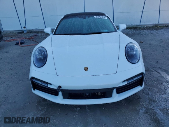 2021 Porsche 911 Turbo S with VIN WP0AD2A98MS257662, listed as a Copart auction lot 83297714 with 72,267 mi miles and Salvage Title. Bid and sale history available at carsss.com. Image 5.