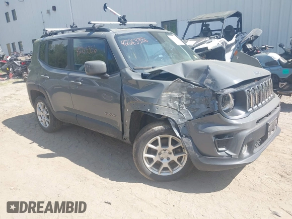 2021 Jeep Renegade 80th Anniversary with VIN ZACNJDBB2MPN31688, listed as a IAAI auction lot 42263356 with 50,910 mi miles and . Bid and sale history available at DreamBid. Image 1.