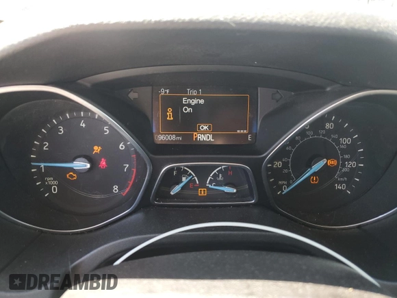 2017 Ford Focus SE with VIN 1FADP3F24HL248615, listed as a Copart auction lot 50526875 with 96,008 mi miles and Salvage Title. Bid and sale history available at DreamBid. Image 9.