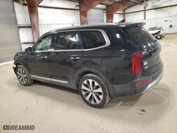 2021 Kia Telluride S with VIN 5XYP6DHCXMG108659, listed as a Copart auction lot 47137985 with 70,728 mi miles and Salvage Title. Bid and sale history available at carsss.com. Image 2.
