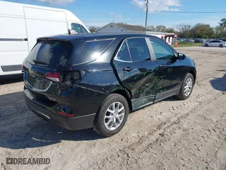 2023 Chevrolet Equinox LT with VIN 3GNAXUEG0PL213791, listed as a IAAI auction lot 41612069 with 11,580 mi miles. Bid and sale history available at carsss.com. Image 4.