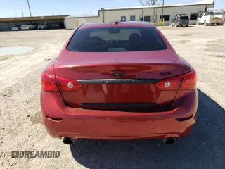 2014 Infiniti Q50 Premium with VIN JN1BV7AP8EM676682, listed as a Copart auction lot 47731195 with 78,902 mi miles and Salvage Title. Bid and sale history available at carsss.com. Image 6.