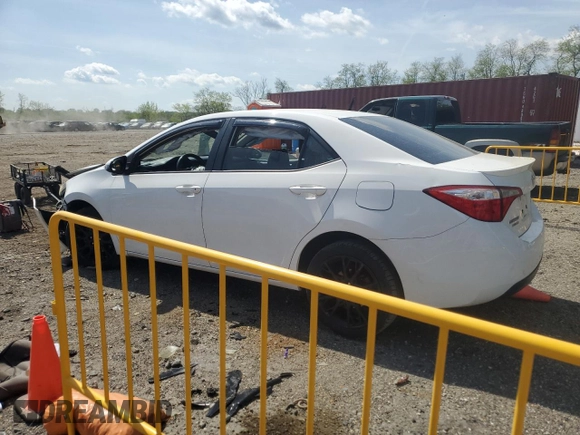 2016 Toyota Corolla L with VIN 2T1BURHE0GC493812, listed as a Copart auction lot 54183295 with 121,585 mi miles and Salvage Title. Bid and sale history available at DreamBid. Image 2.