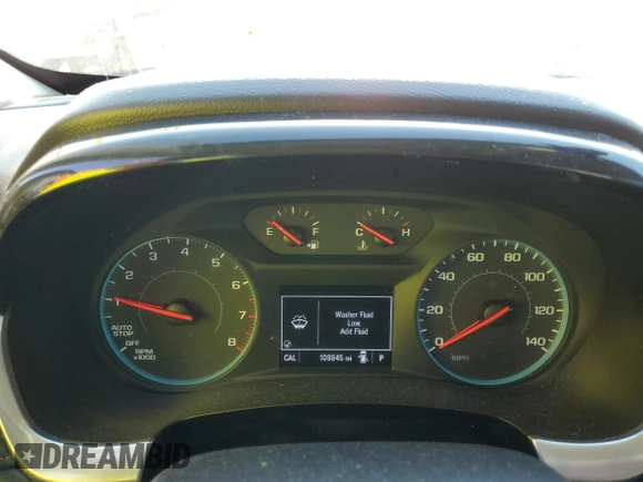 2020 Chevrolet Traverse LS with VIN 1GNERFKWXLJ140272, listed as a Copart auction lot 48735895 with 109,945 mi miles and Salvage title. Bid and sale history available at DreamBid. Image 9.