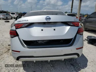 2022 Nissan Sentra SV with VIN 3N1AB8CV5NY295987, listed as a Copart auction lot 53198265 with Not Provided miles and Non Repairable. Bid and sale history available at carsss.com. Image 6.