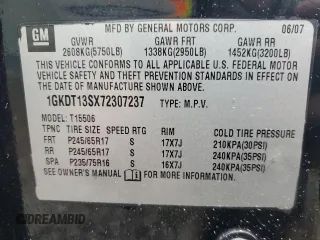 2006 GMC Envoy SLT with VIN 1GKDT13S562265042, listed as a Copart auction lot 83824444 with 0 mi miles and Salvage Title. Bid and sale history available at carsss.com. Image 13.