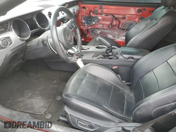 2016 Ford Mustang EcoBoost Premium z VIN 1FATP8UH3G5299560, wystawiony jako Copart lot #53475225 z przebiegiem 86 601 mil mil oraz Szkoda całkowita • Salvage title. Historia ofert i sprzedaży dostępna na DreamBid. Obrazek 7.