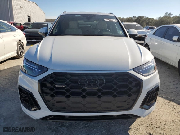 2024 Audi Q5 S line Premium Plus with VIN WA1EAAFY7R2140225, listed as a Copart auction lot 47523225 with 2,851 mi miles and Salvage Title. Bid and sale history available at carsss.com. Image 5.