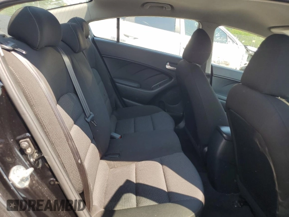 2017 Kia Forte LX with VIN 3KPFK4A76HE036107, listed as a Copart auction lot 59376764 with 131,587 mi miles and Clean Title. Bid and sale history available at carsss.com. Image 10.