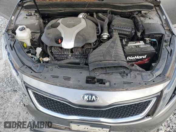 2014 Kia Optima SXL Turbo with VIN 5XXGR4A66EG278566, listed as a Copart auction lot 63032065 with 108,243 mi miles and Salvage title. Bid and sale history available at DreamBid. Image 11.