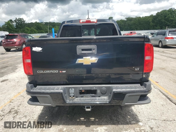 2019 Chevrolet Colorado 4WD LT with VIN 1GCGTCENXK1134524, listed as a Copart auction lot 60968805 with 118,049 mi miles and Salvage title. Bid and sale history available at DreamBid. Image 6.