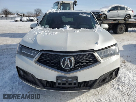 2020 Acura MDX Technology with VIN 5J8YD4H09LL800710, listed as a Copart auction lot 87171294 with 59,250 mi miles and Clean title. Bid and sale history available at DreamBid. Image 5.