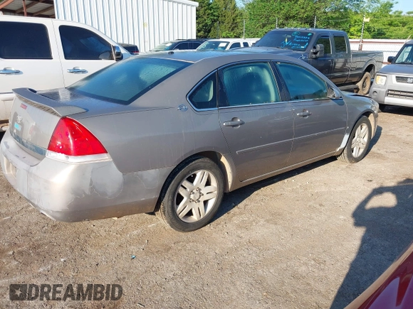 2006 Chevrolet Impala LT 3.9L with VIN 2G1WC581X69290296, listed as a IAAI auction lot 42166278 with 105,489 mi miles and . Bid and sale history available at DreamBid. Image 4.