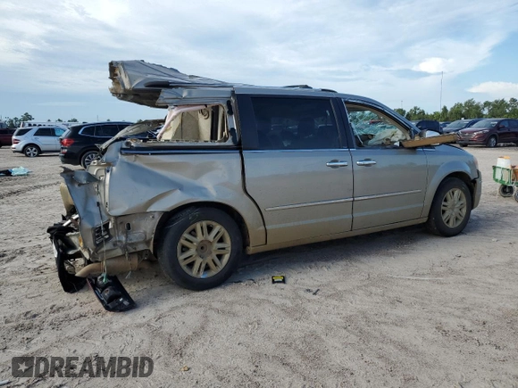 2009 Chrysler Town & Country Limited with VIN 2A8HR64X99R627598, listed as a Copart auction lot 69307574 with 0 mi miles and Non Repairable. Bid and sale history available at carsss.com. Image 3.