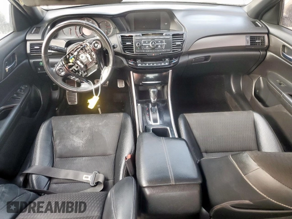 2016 Honda Accord Sport with VIN 1HGCR2F52GA033606, listed as a Copart auction lot 62318775 with 368,233 mi miles and Salvage title. Bid and sale history available at DreamBid. Image 8.