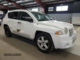 2007 Jeep Compass Limited with VIN 1J8FF57W97D103588, listed as a Copart auction lot 41534315 with 132,296 mi miles and Salvage Title. Bid and sale history available at carsss.com. Image 4.
