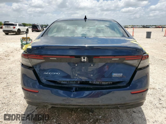 2023 Honda Accord Touring with VIN 1HGCY2F89PA033020, listed as a Copart auction lot 61122135 with 37,037 mi miles and Salvage title. Bid and sale history available at DreamBid. Image 6.