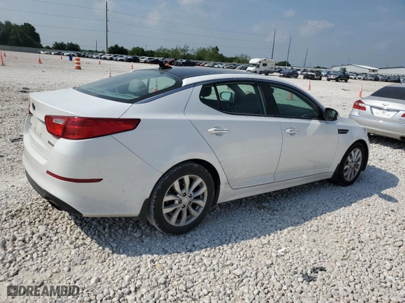 2015 Kia Optima EX with VIN 5XXGN4A76FG495623, listed as a Copart auction lot 53850735 with 122,820 mi miles and Clean Title. Bid and sale history available at carsss.com. Image 3.