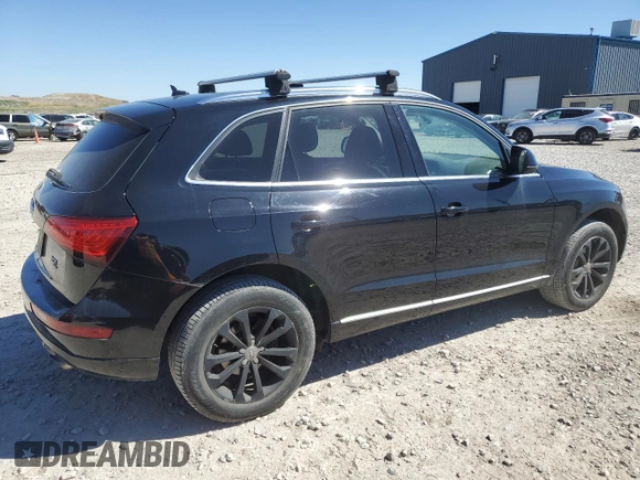2014 Audi Q5 Premium Plus with VIN WA1LFAFP3EA059125, listed as a Copart auction lot 55281615 with 201,414 mi miles and Clean Title. Bid and sale history available at carsss.com. Image 3.