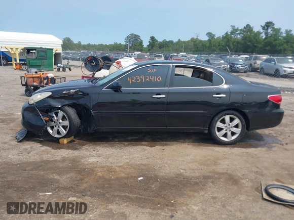 2005 Lexus ES 350 with VIN JTHBA30G855106368, listed as a IAAI auction lot 42392410 with 255,983 mi miles and . Bid and sale history available at DreamBid. Image 14.